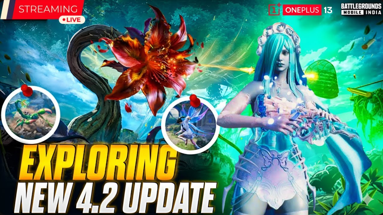 UPDATE 4.2 with @OnePlus_IN 13 !! DAY 156- 365 DSC - #bgmi #shortstream #pubg #update   ⁨⁩