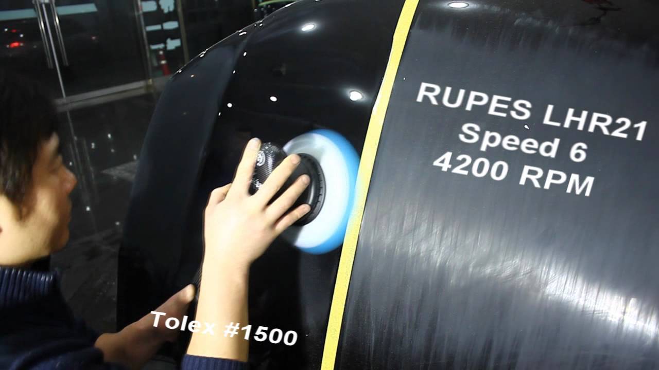 RUPES LHR 21E Random orbital polisher