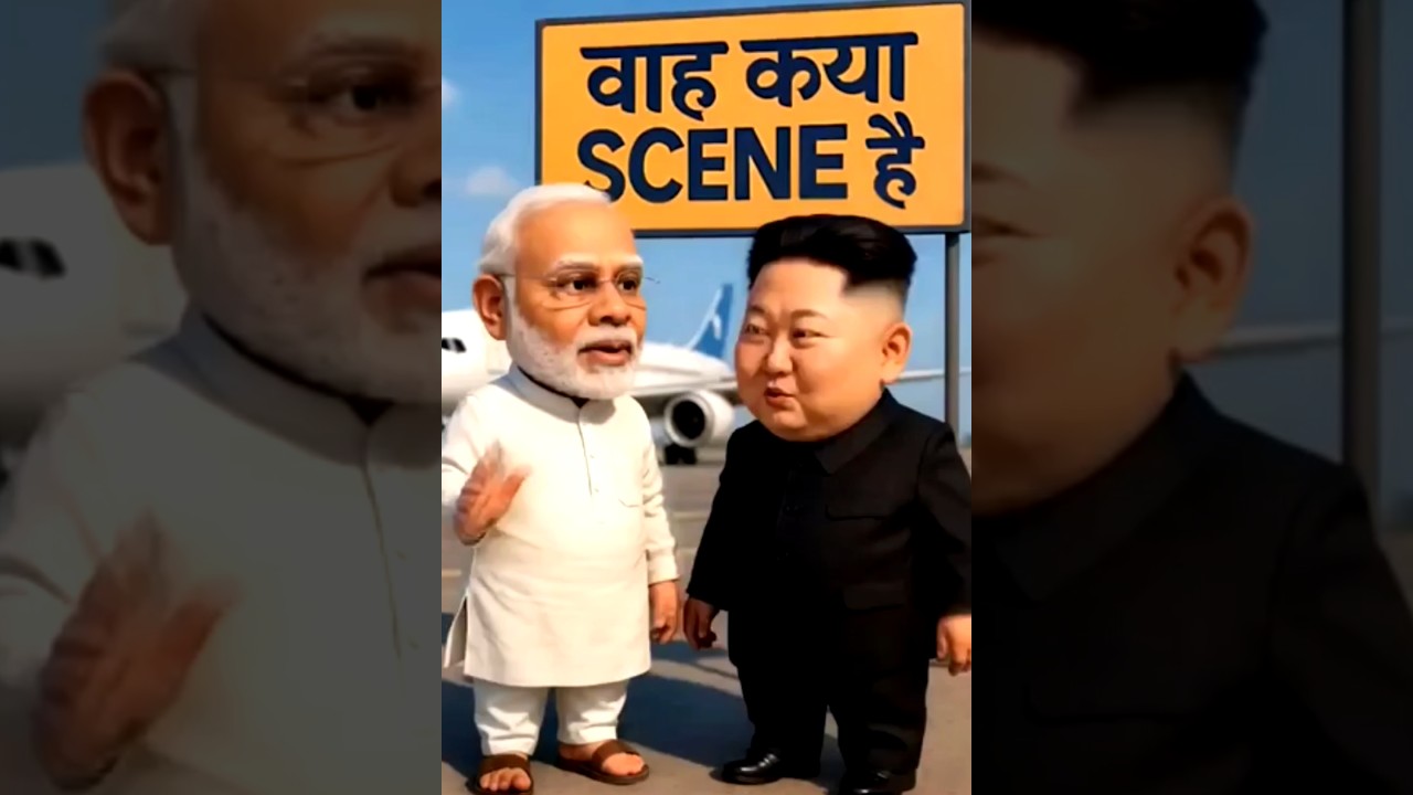 🔥Kim Jong & Modi Ji | Tariff War Comedy🤣 
