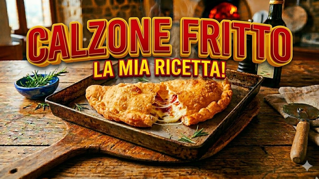 IL CALZONE FRITTO 😋