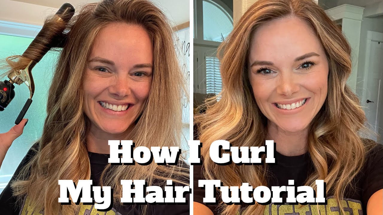 HOW I CURL MY HAIR TUTORIAL