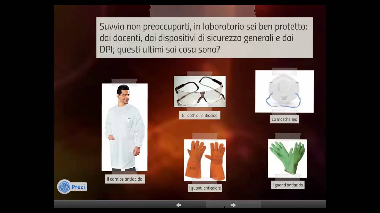 La sicurezza nel laboratorio di chimica