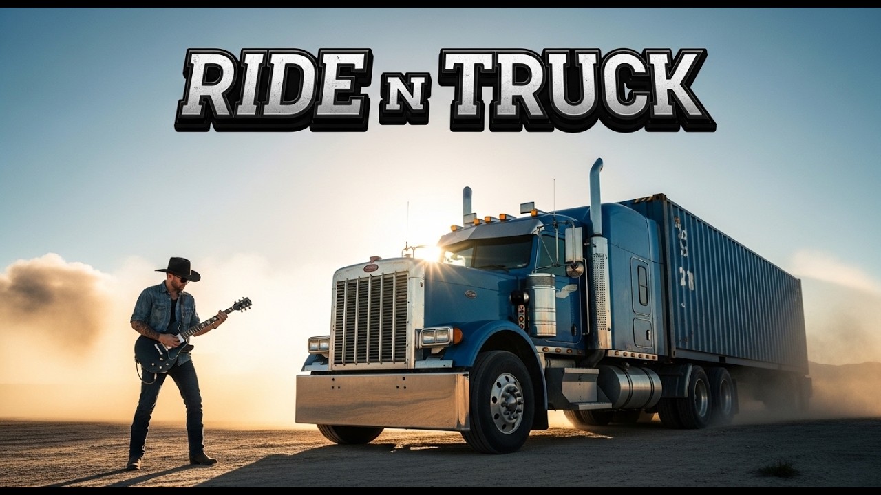 RIDE N TRUCK – Southern Desert Highway Rock for Truckers (Grip the Wheel & Ride!)
