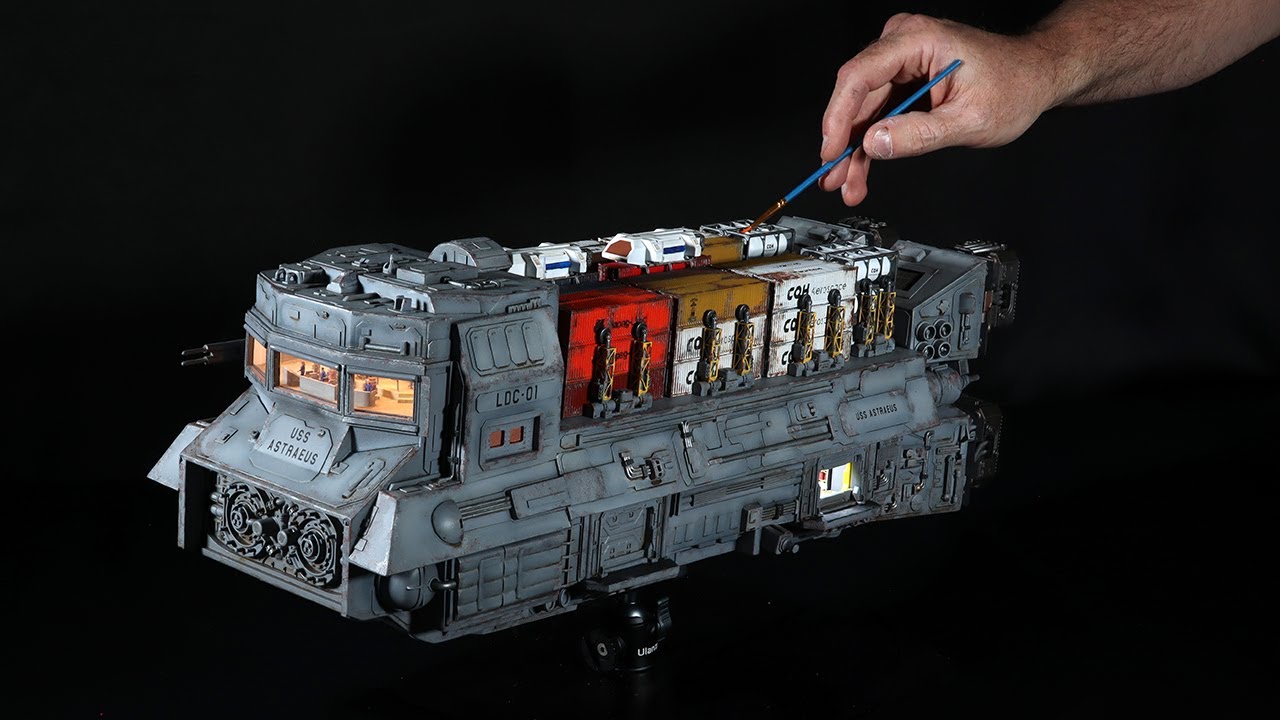 Don't Miss This Ultimate Scratch-Built Cargo Spaceship!