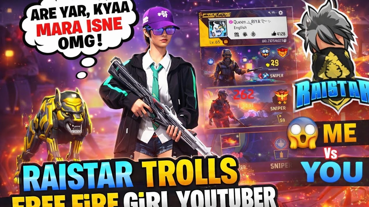 Pro Cute Girl Streamer X Golden Hiphop 😈🔥 | 100 Lvl Challenge | Ajju Bhai Aaja 1 vs 8 OP Fight 😱