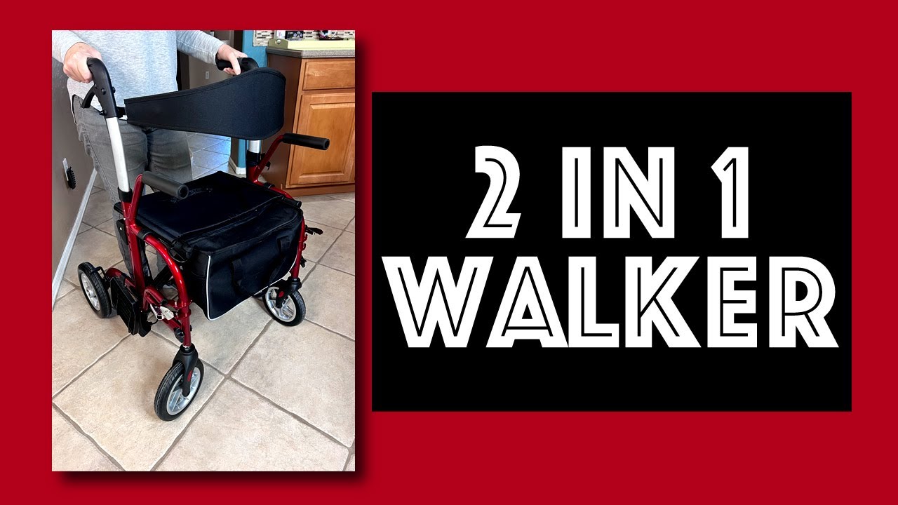 Healconnex 2 in 1 Rollator Walker Review