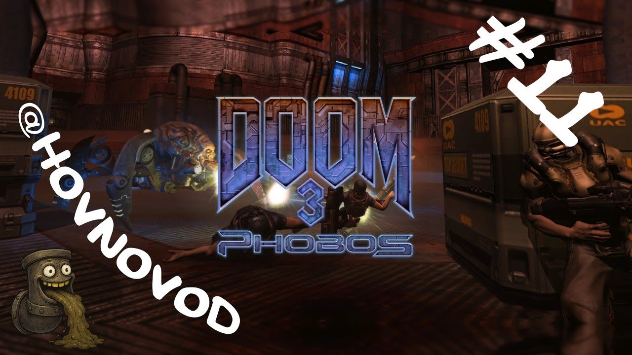 Doom 3: Phobos - Komunitní mód | #11 - Kapitola 8E2 | CZ / SK Let's Play / Gameplay | 4K | @HovnovoD
