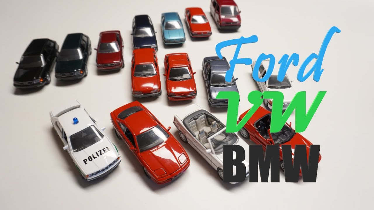 Модели автомобилей масштаб 1/43 Schabak BMW Ford VW