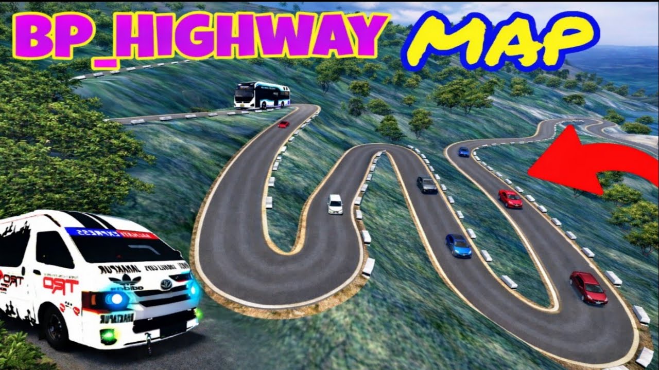 Bussid 🔥brand new Nepali map🔥 mod #happygamingnepal