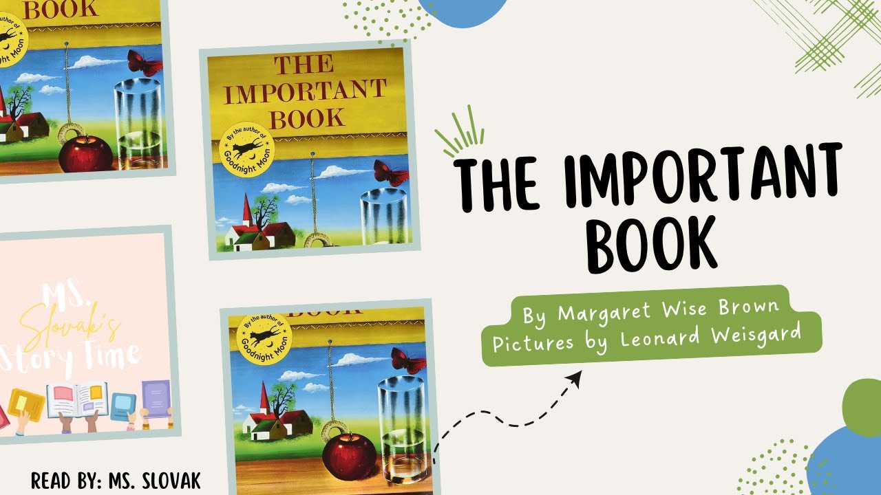 The Important Book by Margaret Wise Brown