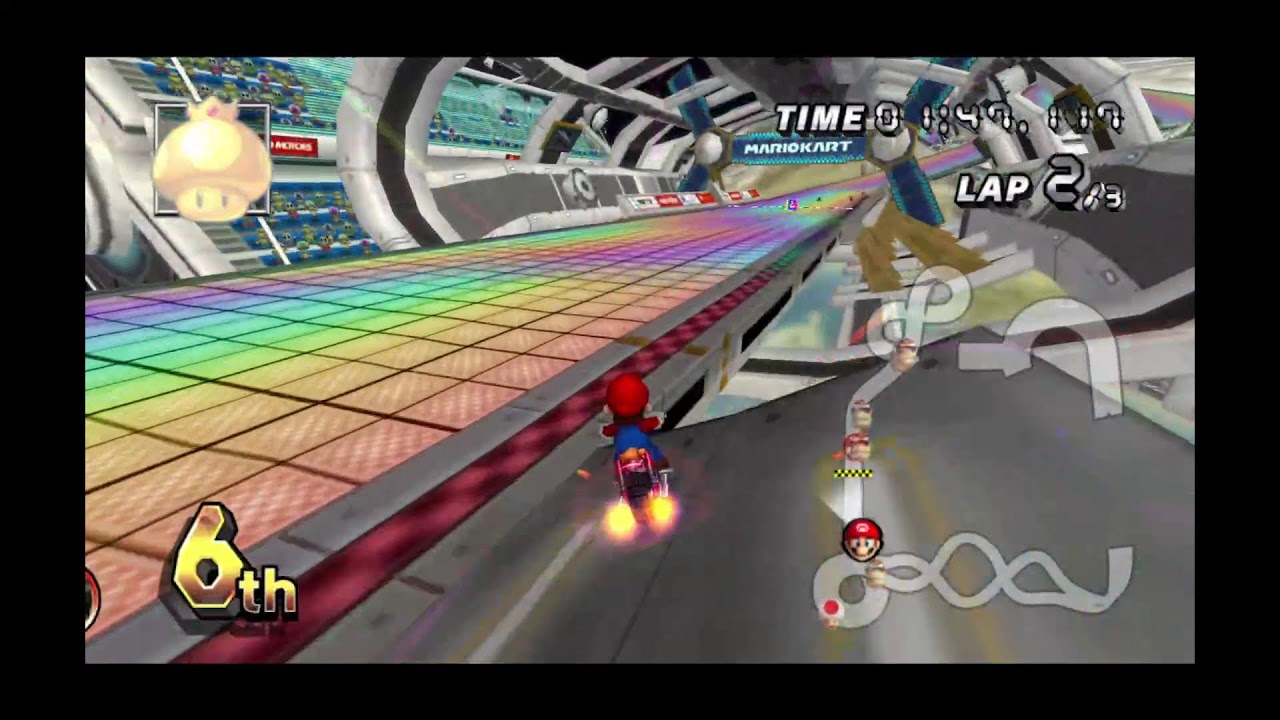 Mario Kart Wii Retro Rewind 2 Player Mod!
