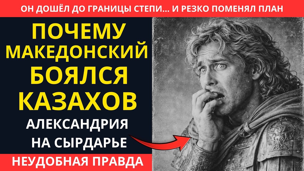 АЛЕКСАНДР ДОШЁЛ ДО СЫРДАРЬИ… И ВПЕРВЫЕ ОСТАНОВИЛСЯ УВИДЕВ КАЗАХОВ!
