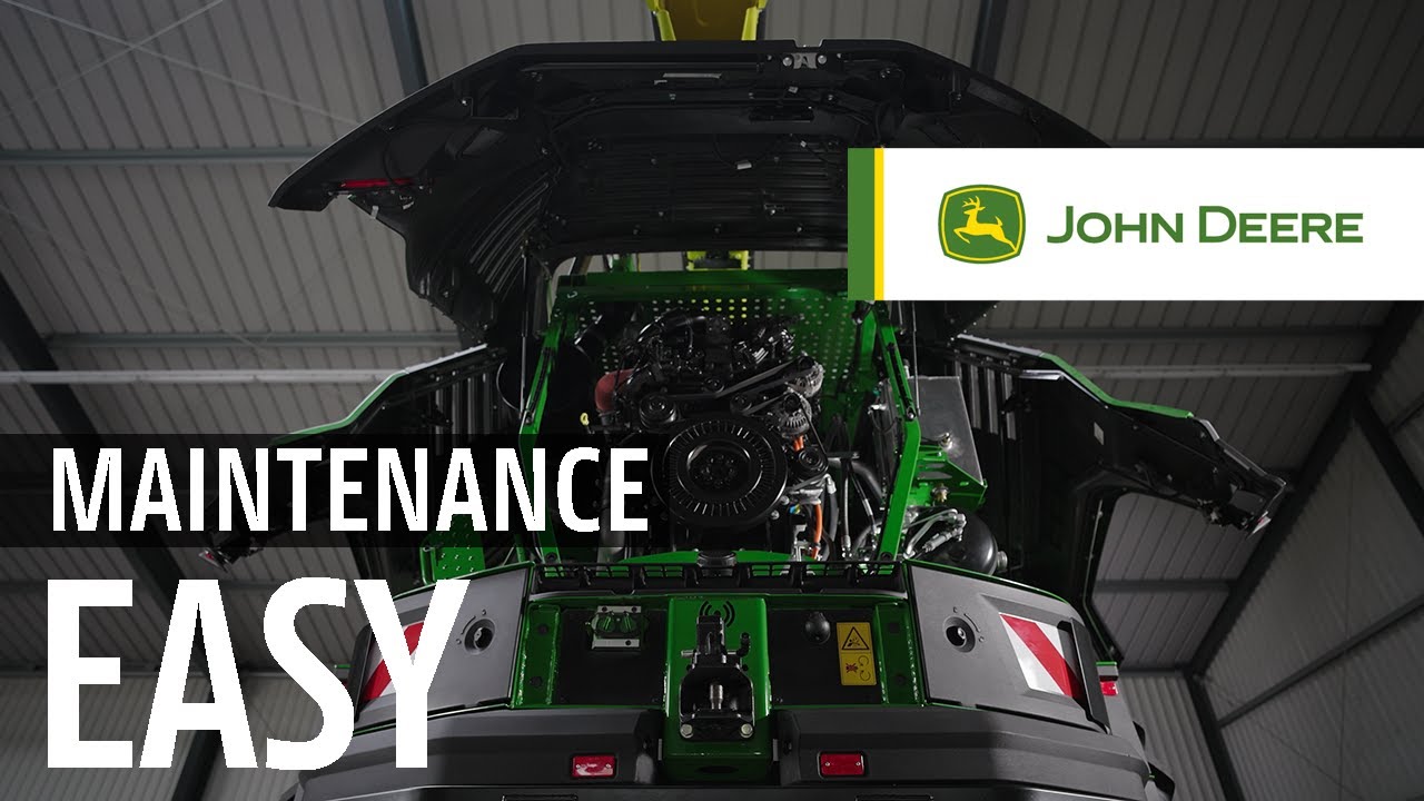 Effortless MAINTENANCE: John Deere SPFH F8 & F9 Series