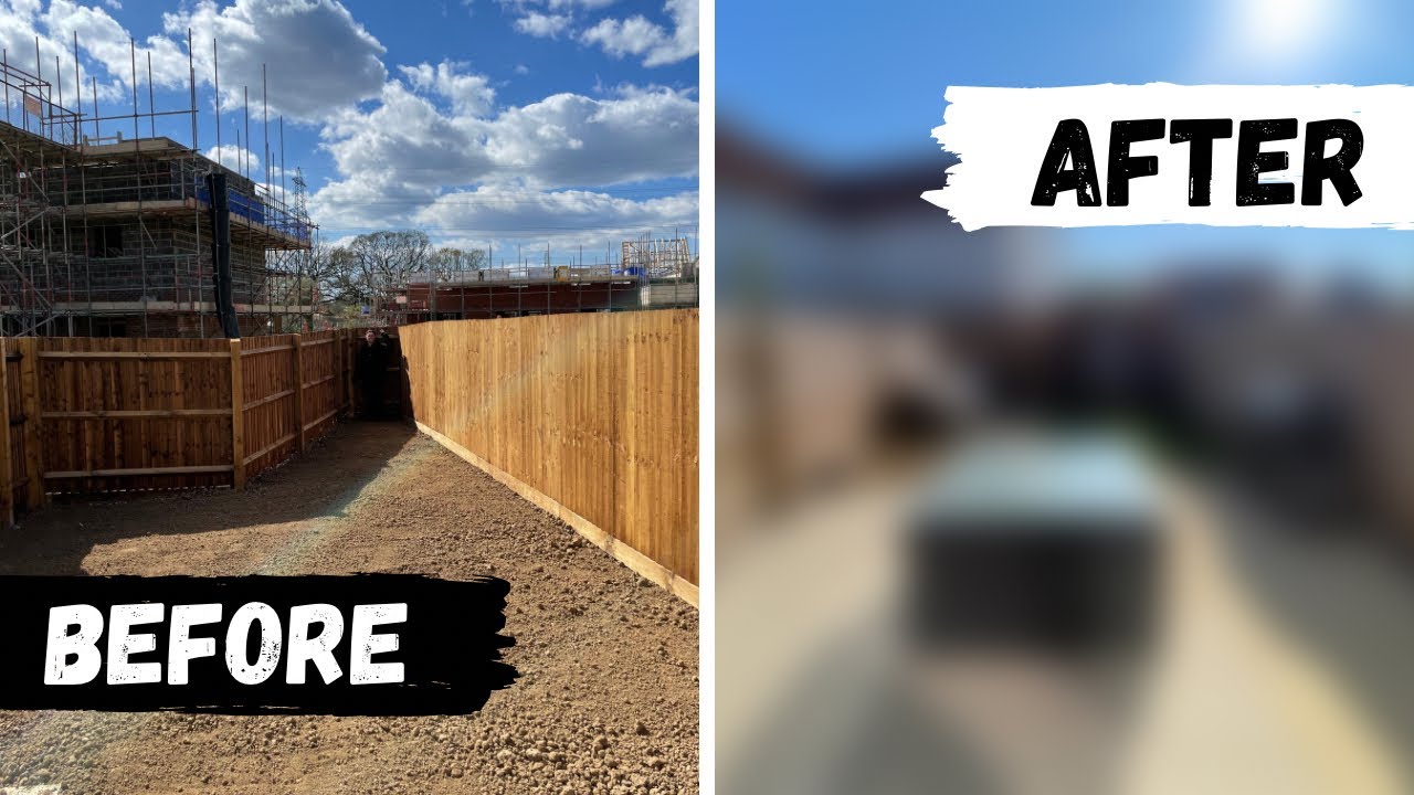 GARDEN RENOVATION UK - new build garden transformation!