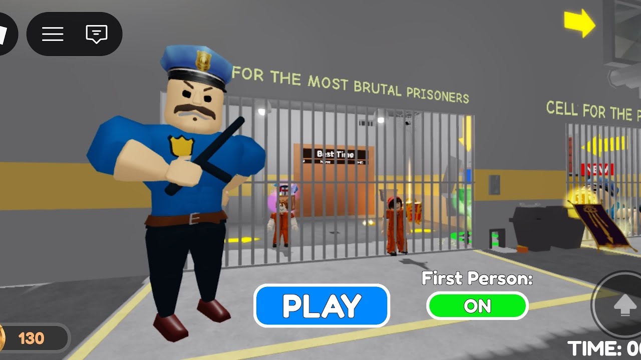 PRISON BORRY BREAKOUT OBBY #obby #roblox