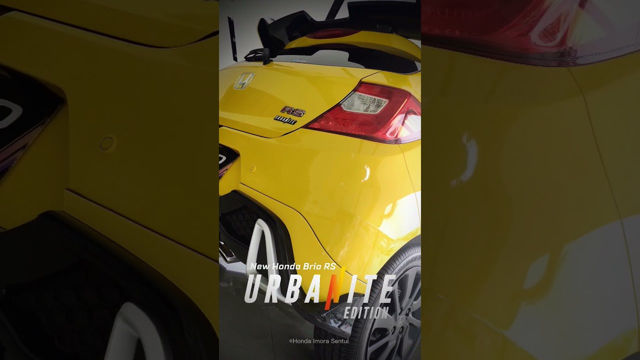 New Honda Brio RS Urbanite Edition.