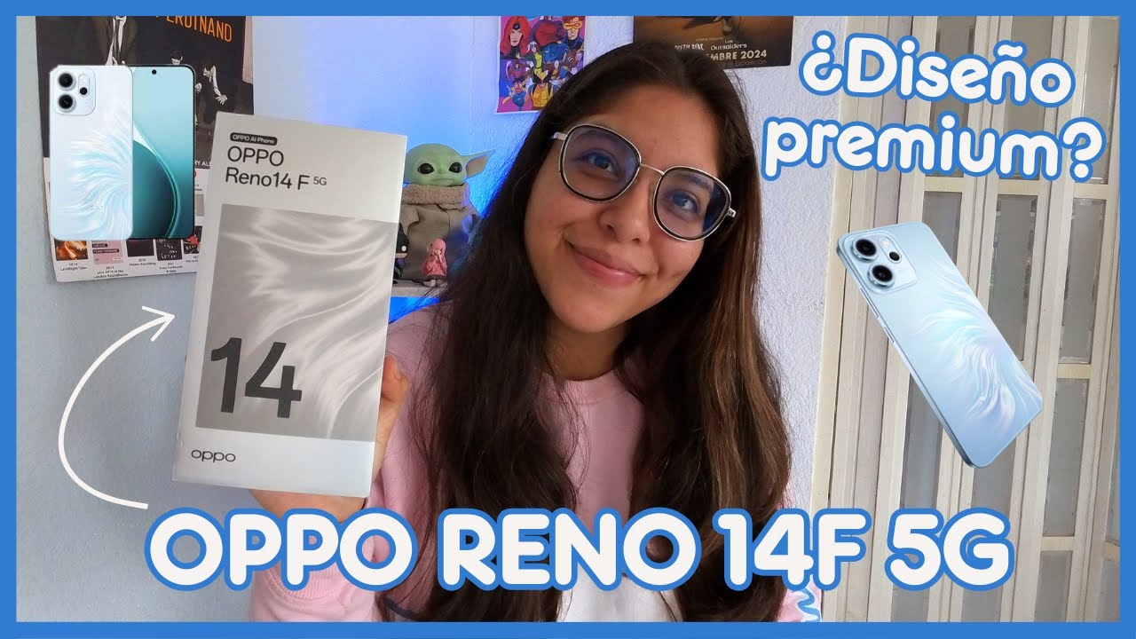 ¿POR FIN EL GRAN SALTO DE OPPO? | Unboxing OPPO Reno 14F 5G @Chica de las cajas
