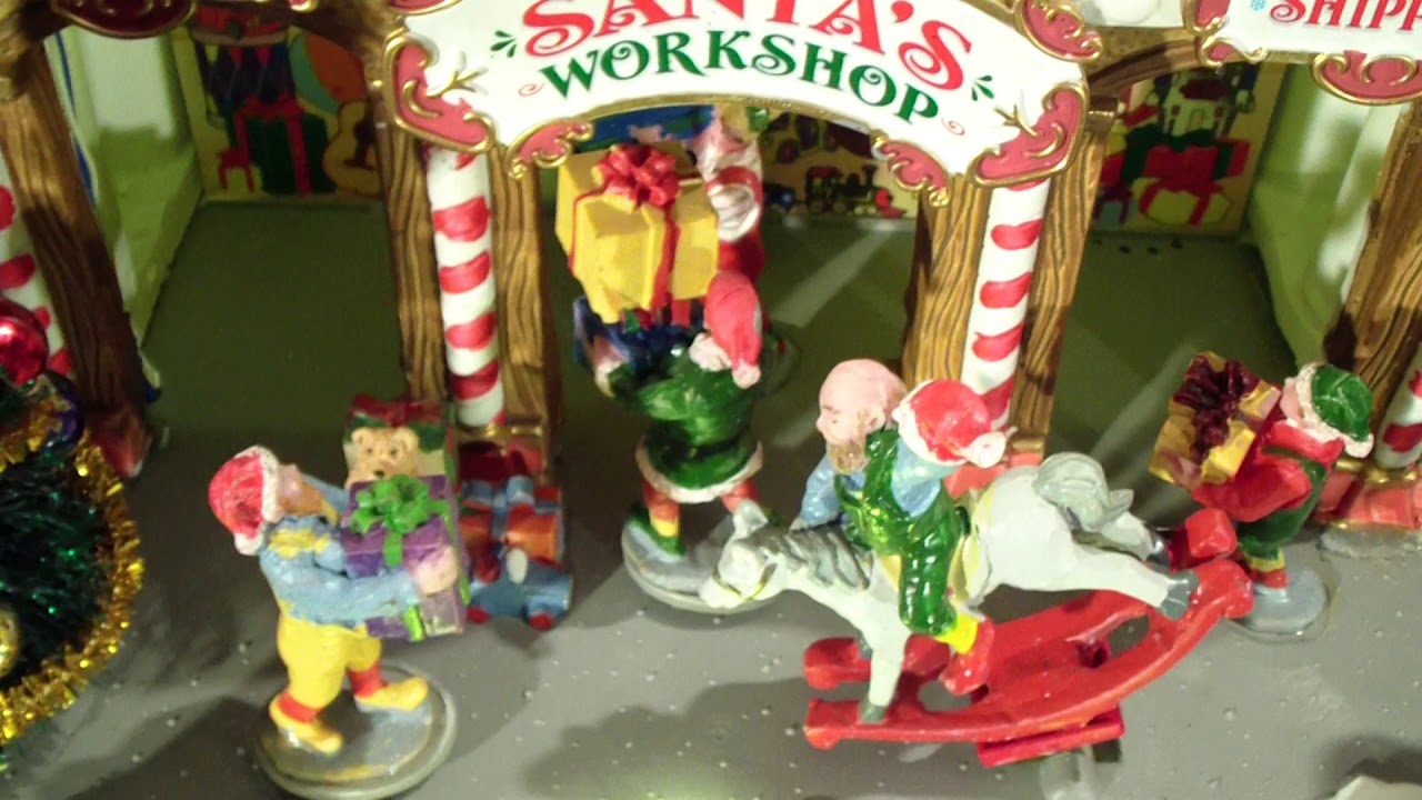 Lemax SANTA'S WORKSHOP SKU#: 35558