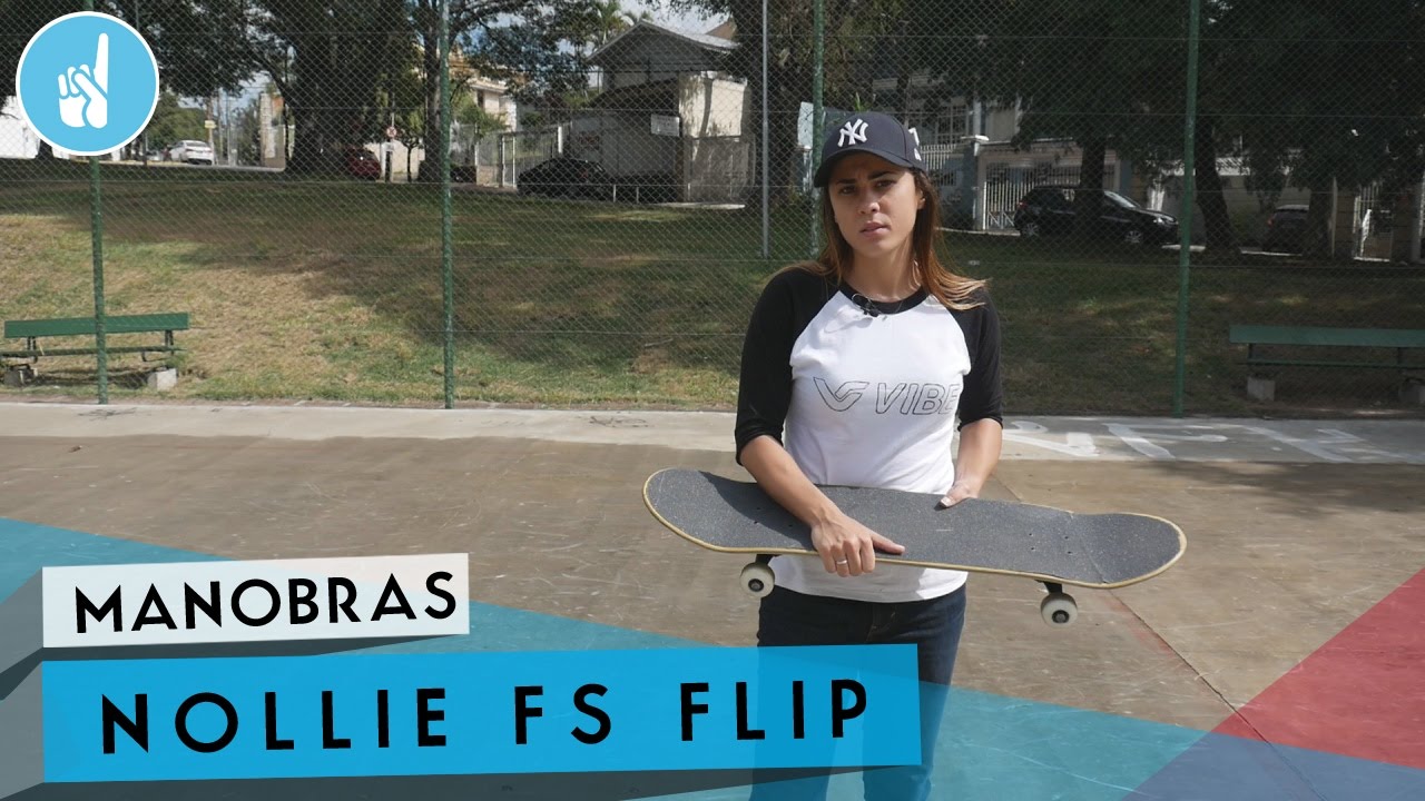 Como mandar Nollie FS Flip | sobreskate