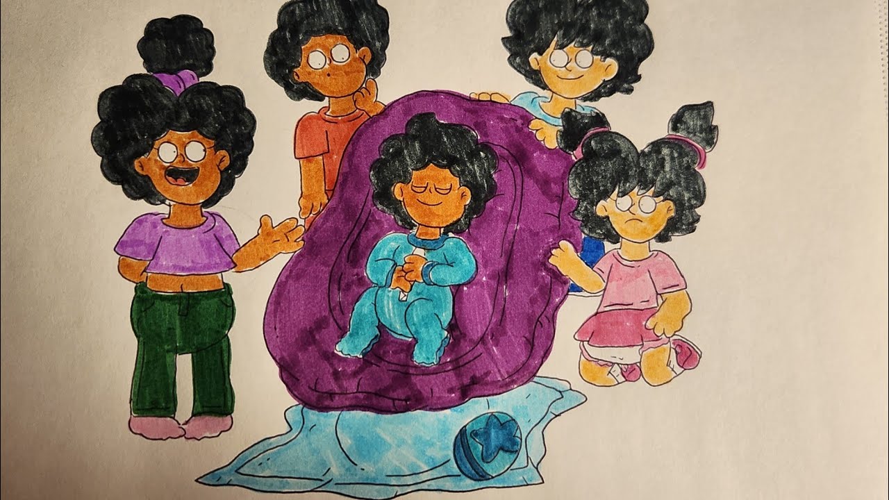 Baby Karter and the Toddlers Coloring Pages