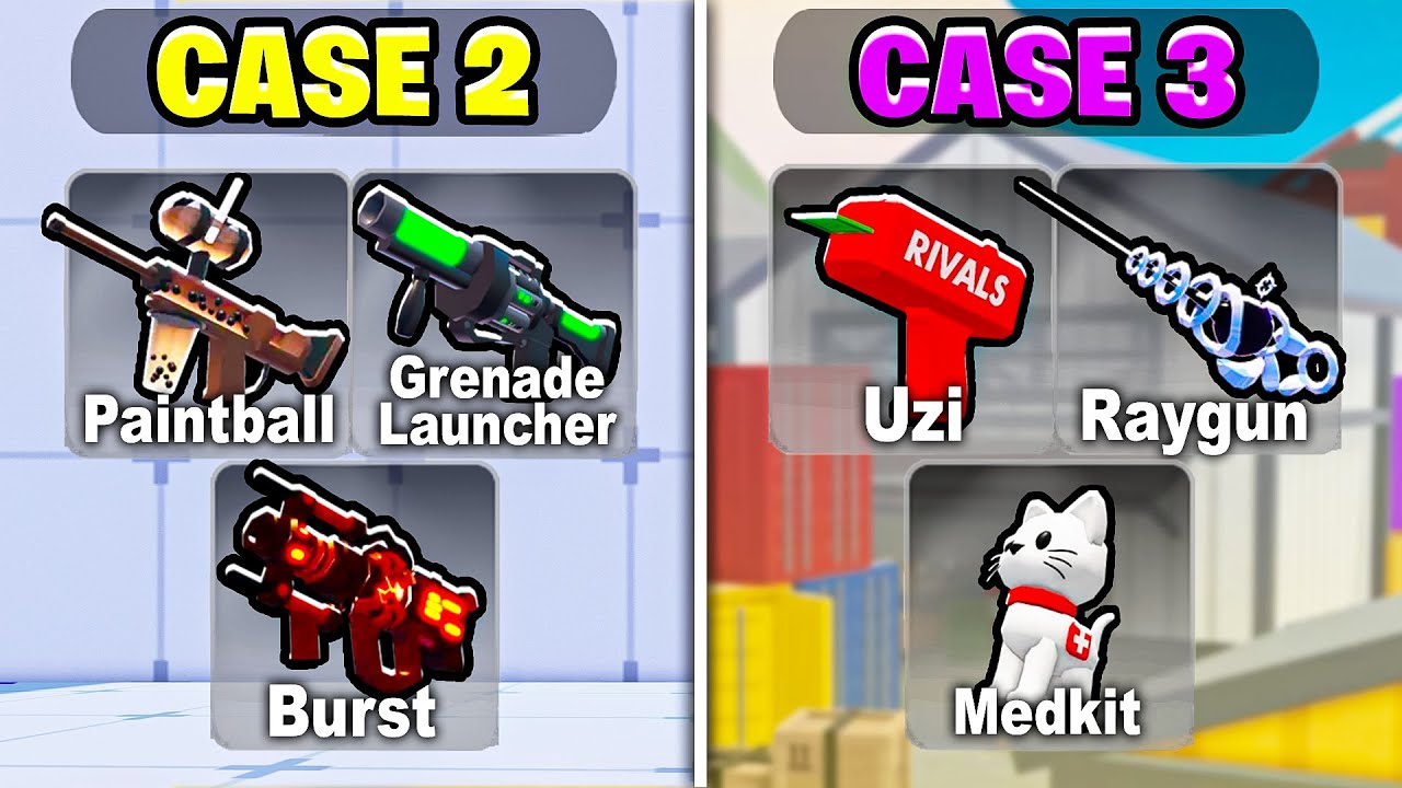 Roblox Rivals, but SKIN CASES Pick My Loadout!