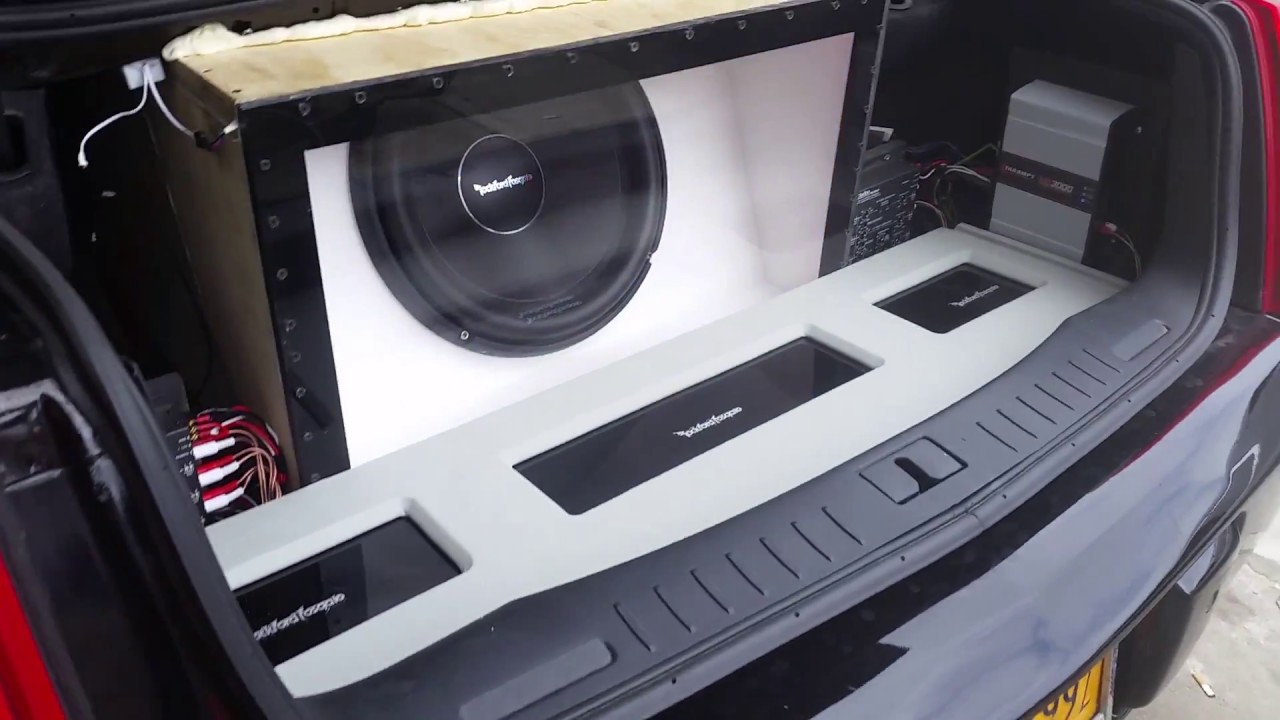 Rockford Fosgate T2 16 on a RF 2500.1 bd