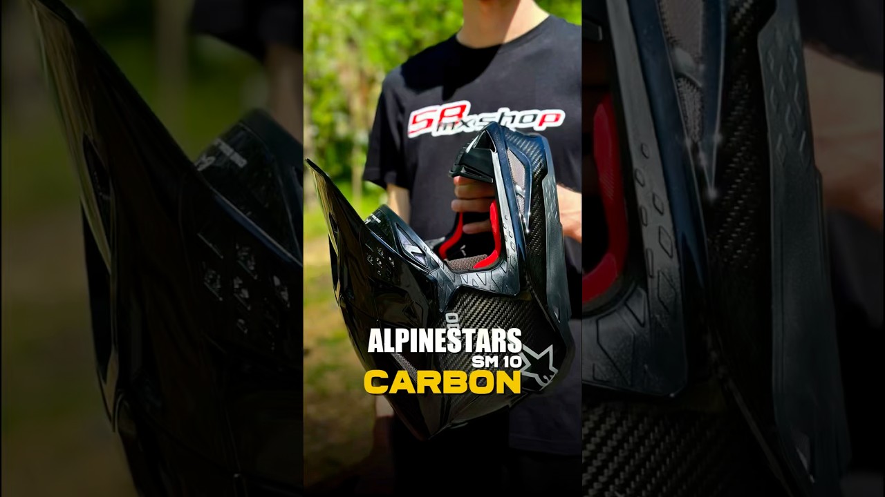 Полный обзор Alpinestars sm10 carbon #alpinestars #alpinestarssm10 #мотокросс #эндуро