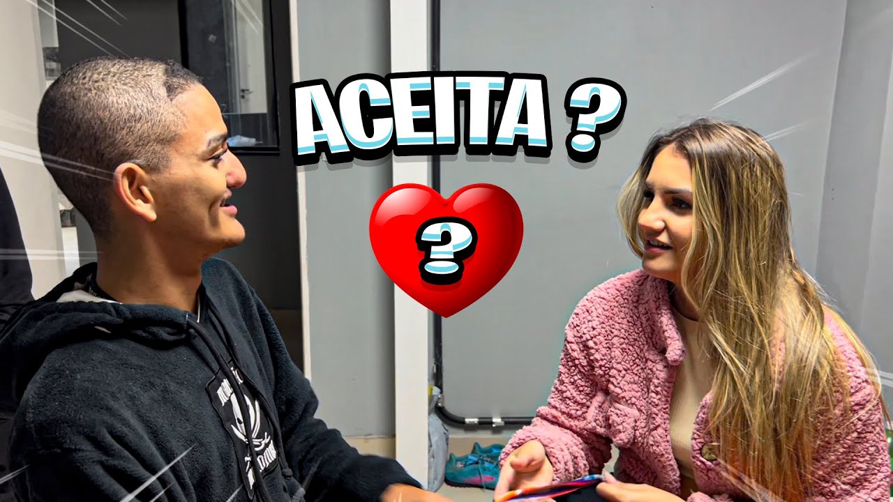 ELA ACEITOU O PEDIDO DO FANHO