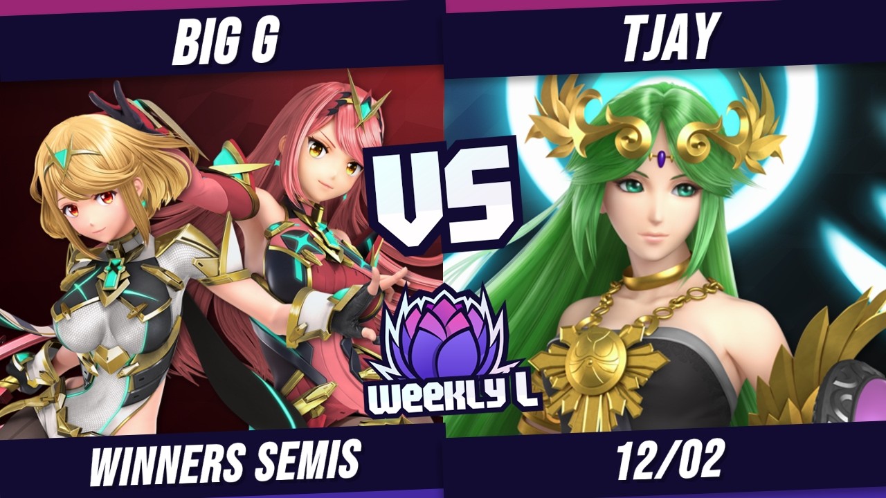 Big G vs TJay - Winners Semis - Weekly L #197 | Pyra & Mythra vs Palutena
