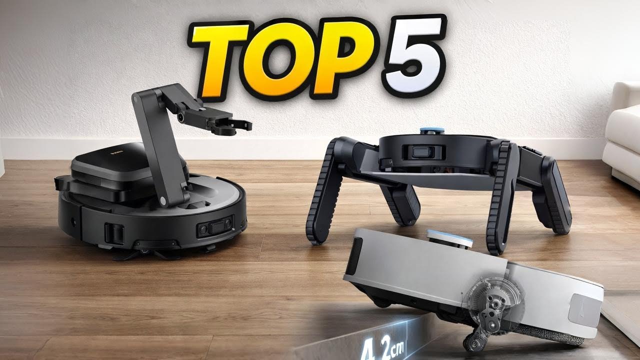 TOP 5 Robots Aspiradores que REALMENTE Valen la Pena en 2026