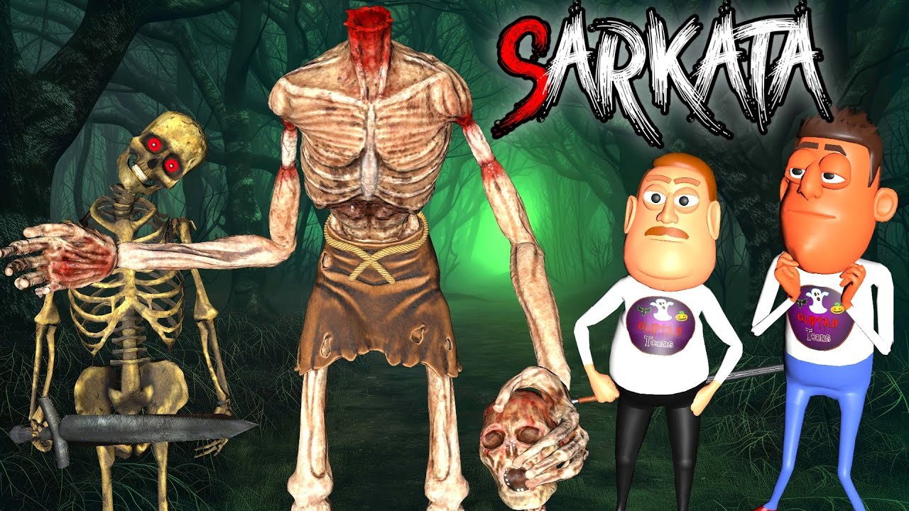 Sarkata Horror Story | सरकटा | Hindi Horror Stories | Guptaji Toons