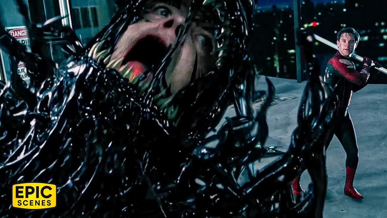 Spider-Man Faces The Dark Power Of Venom - Spider-Man 3