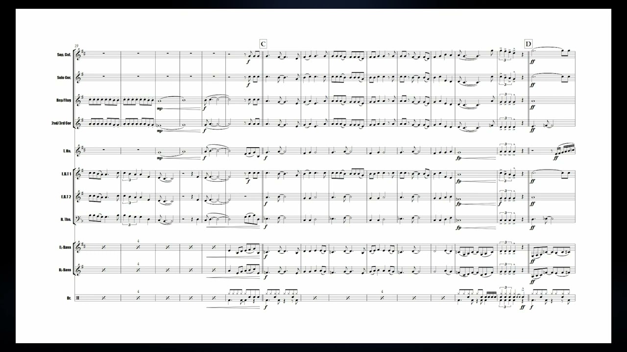 Livin' On A Prayer - Bon Jovi (for Brass Band)