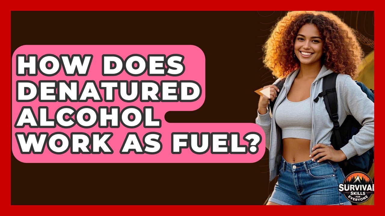 How Does Denatured Alcohol Work As Fuel? - Survival Skills for Everyone