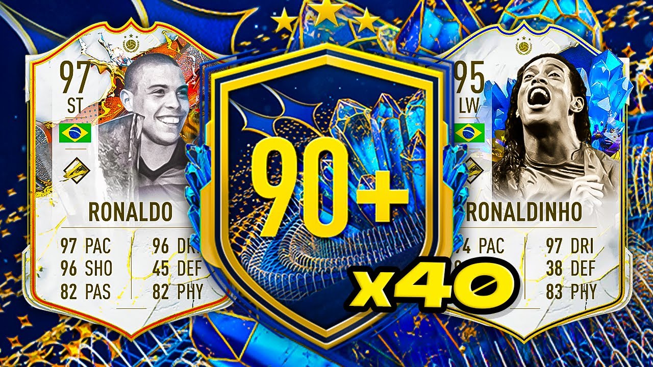 40x 90+ ICON PLAYER PICKS! 😨 FIFA 23 Ultimate Team