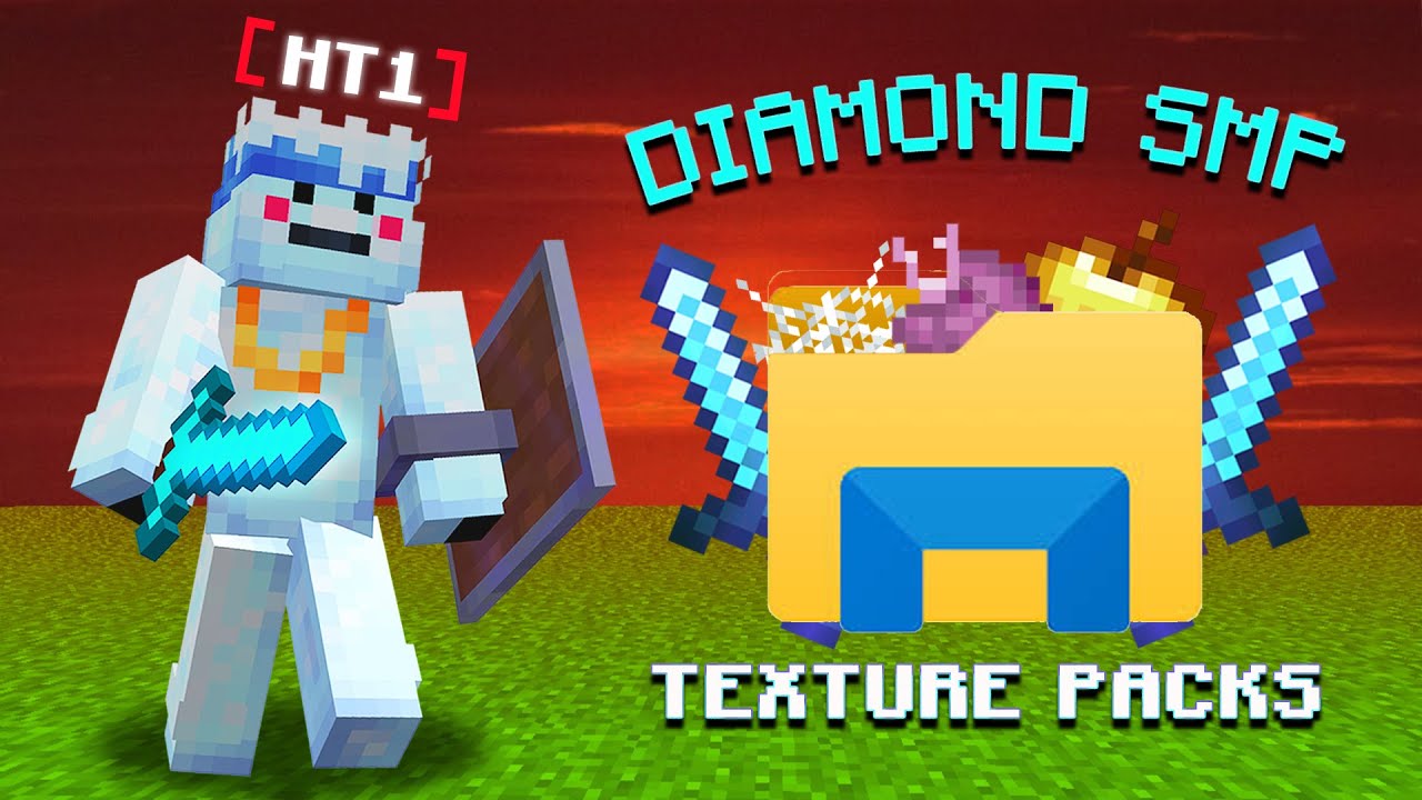 Top Diamond SMP PVP Texture Packs For Minecraft |1.21+