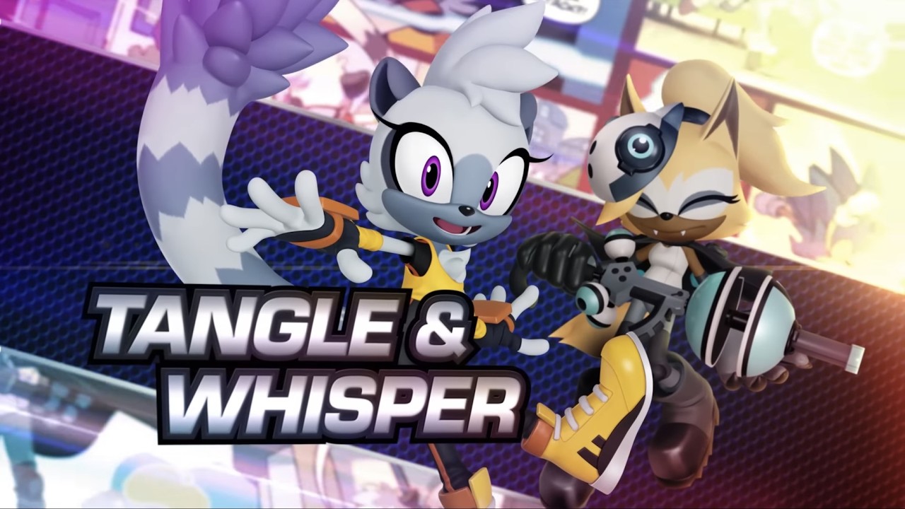 Tangle and whisper have joined sonic crossworlds
