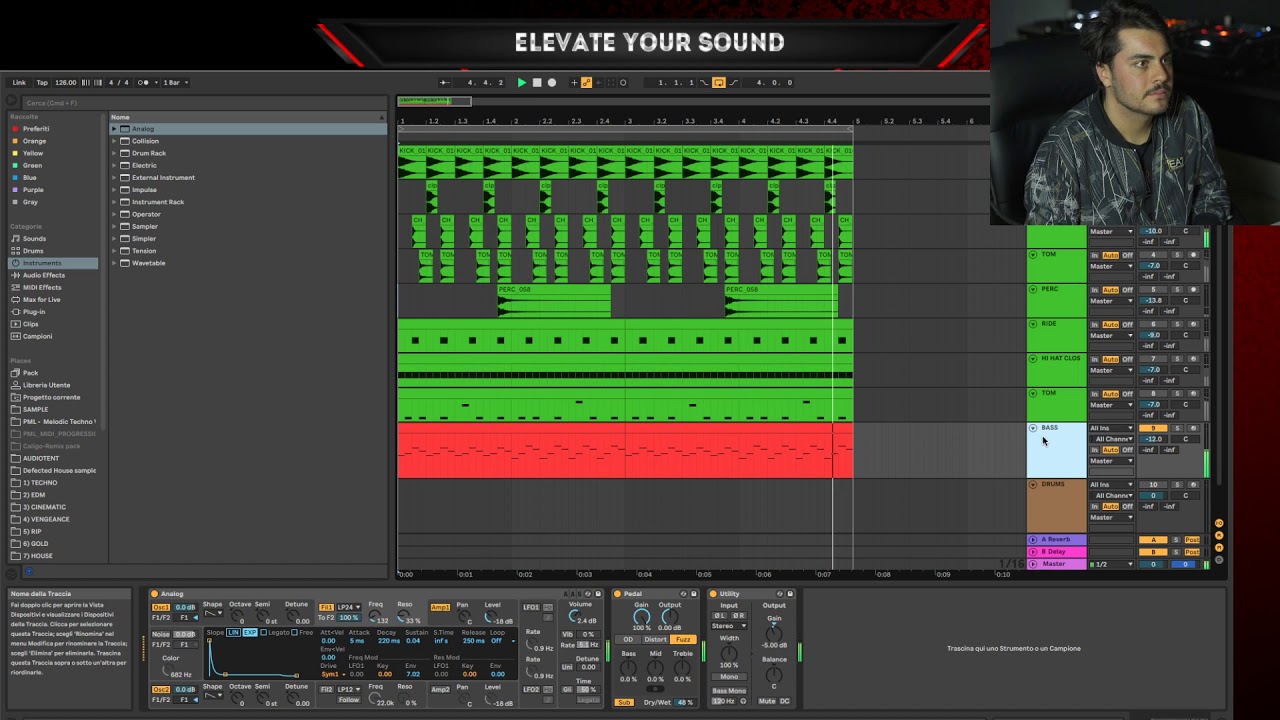 Problem Solving In Ableton Live 10 [024]  [CORSO DI ABLETON LIVE 10 DALLE BASI] [TECHNO HOUSE]