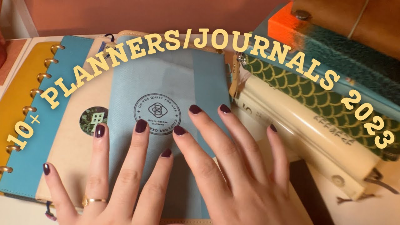 techo kaigi (journal lineup) end of 2023: 1 year into being stationery-obsessed