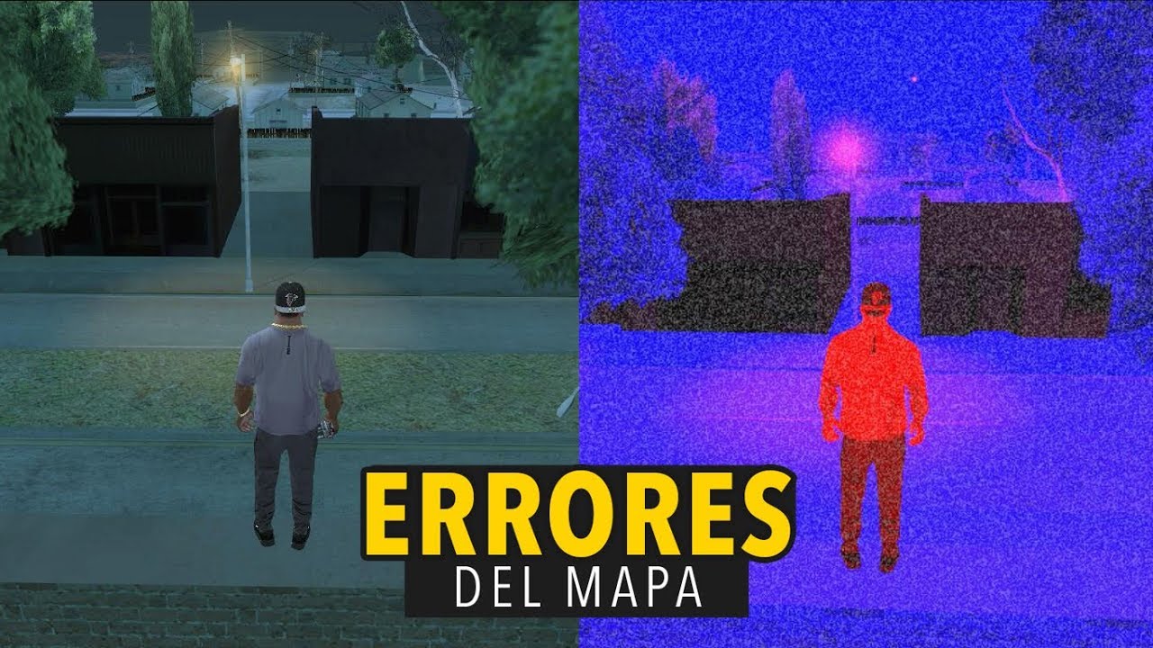 Errores y curiosidades del mapa - GTA San Andreas