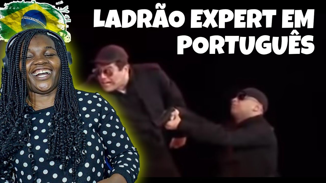 Professora Moçambicana🇲🇿 Reagindo ao grupo MELHORES DO MUNDO🇧🇷 Ladrão Expert Em Português