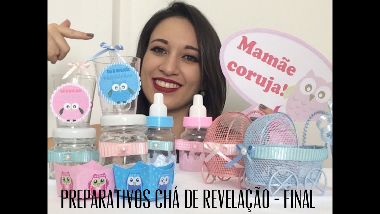 PREPARATIVOS DO CHÁ DE REVELAÇÃO - FINAL