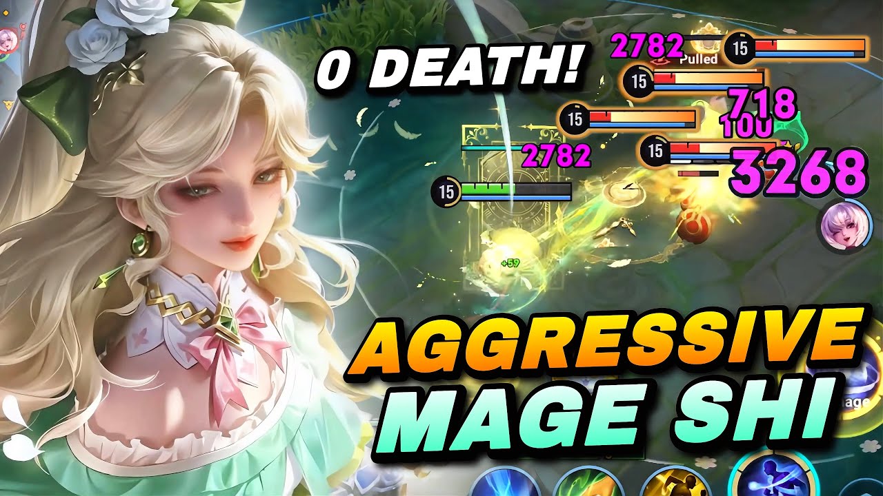0 DEATH! AGRESSIVE SHI DOMINATING IN MIDLANE WITH THIS BROKEN MAGIC DAMAGE! | SHI BUILD & ARCANA