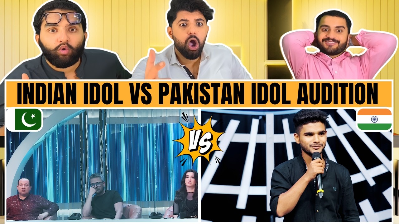 Reaction On India vs Pakistan Singing Show Audition | Pakistani Reaction | 🇵🇰❤️🇮🇳