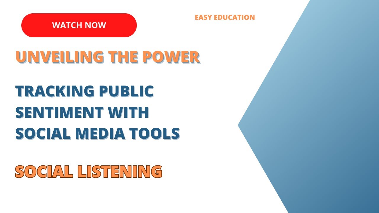 Unveiling the Power of Social Listening: Tracking Public Sentiment with Social Media Tools