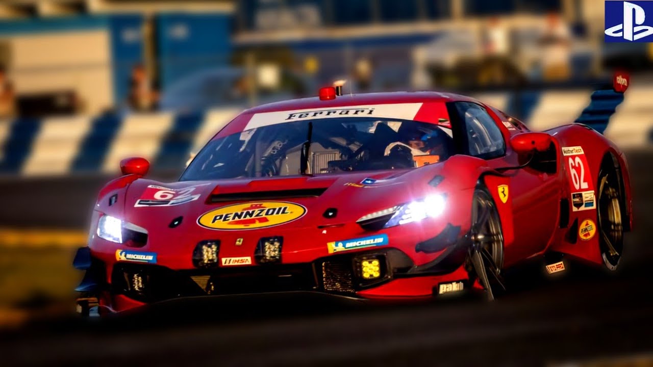 Gran Turismo 7. 4H DE ABU DHABI.FERRARI 296 GT3=NO HUD.