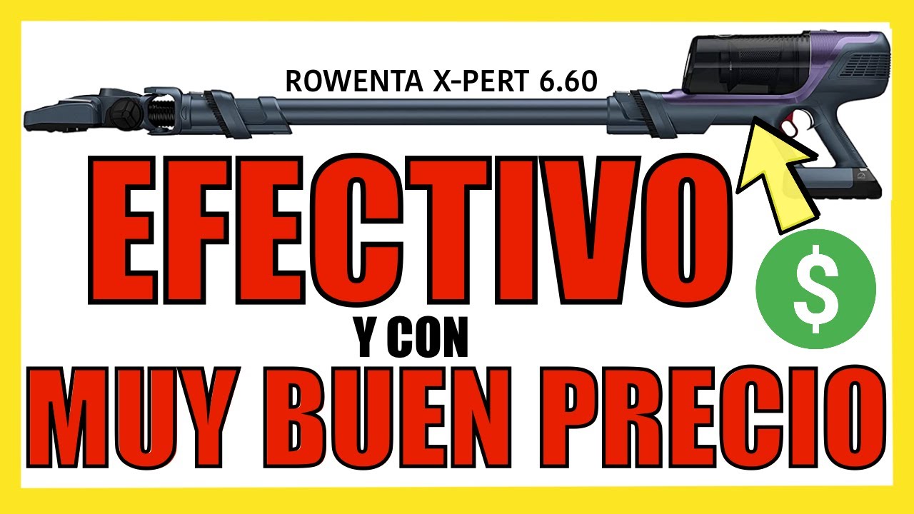 🚨 LO PROBAMOS | 🤔 ¿Es RECOMENDABLE el ROWENTA X-PERT 6.60? ¡ASPIRADOR 2 EN 1! | Review EN ESPAÑOL