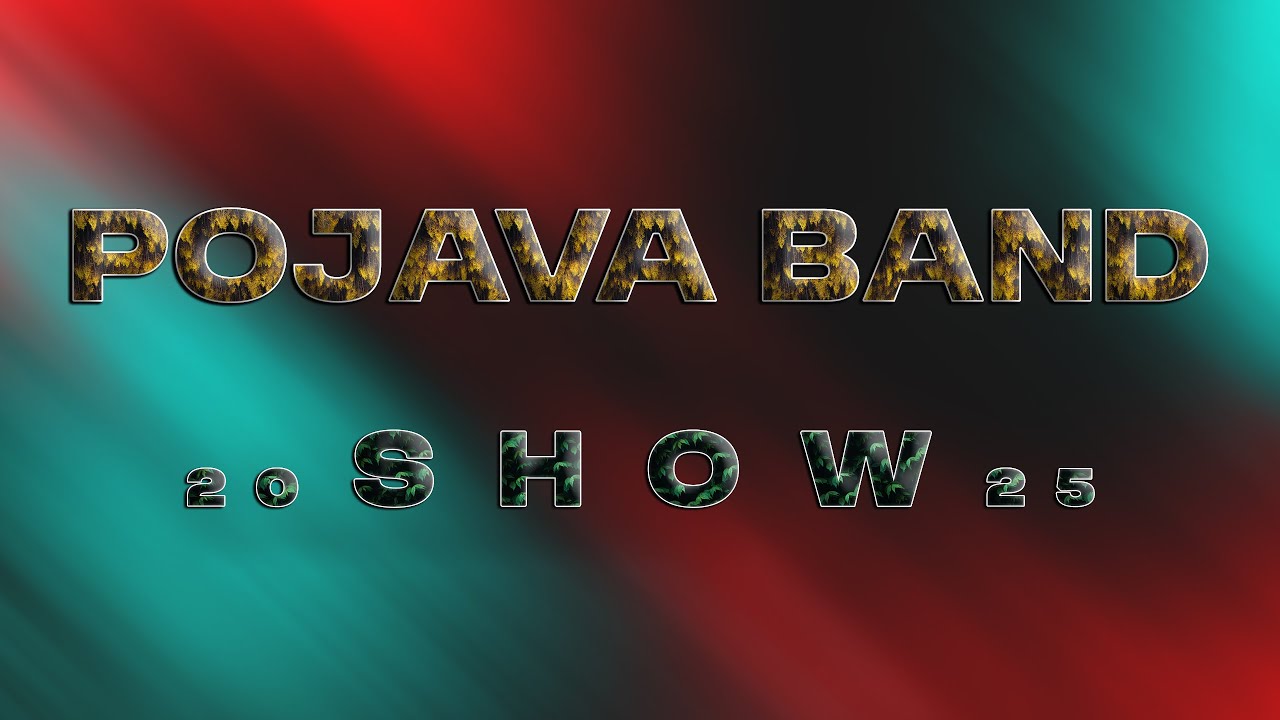 POJAVA BAND ♫ SHOW 2025 ♫ (OFFICIAL VIDEO) G.G.B PRODUCTION ® 4K LESKOVAC