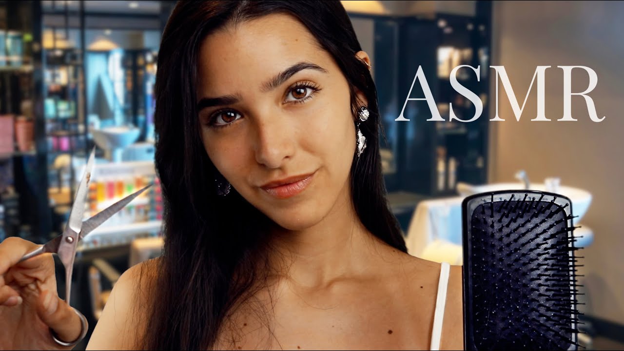 ASMR Hair Salon (Haircut, Shampoo, Scalp Massage, personal attention...)