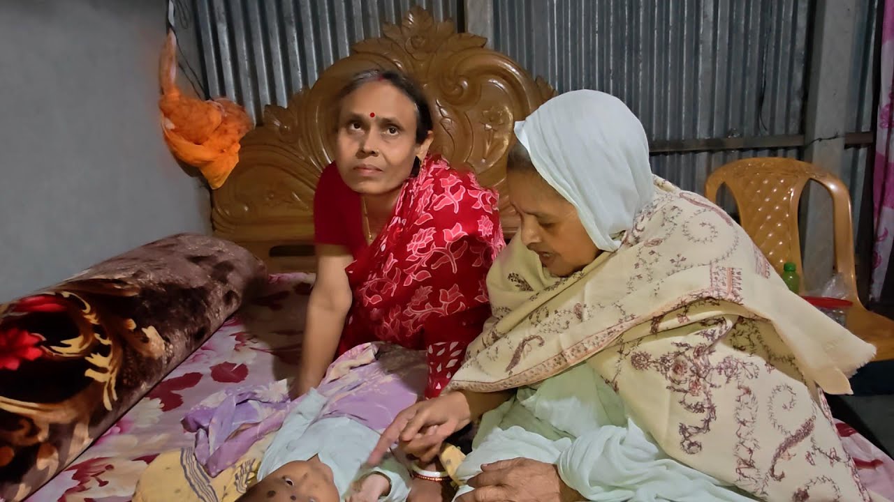 মায়ার বাড়ি এসে আমার শাশিুড়ি মায়ের আলতা- স্নো মাখা বন্ধ হয়ে গেছে 😍
